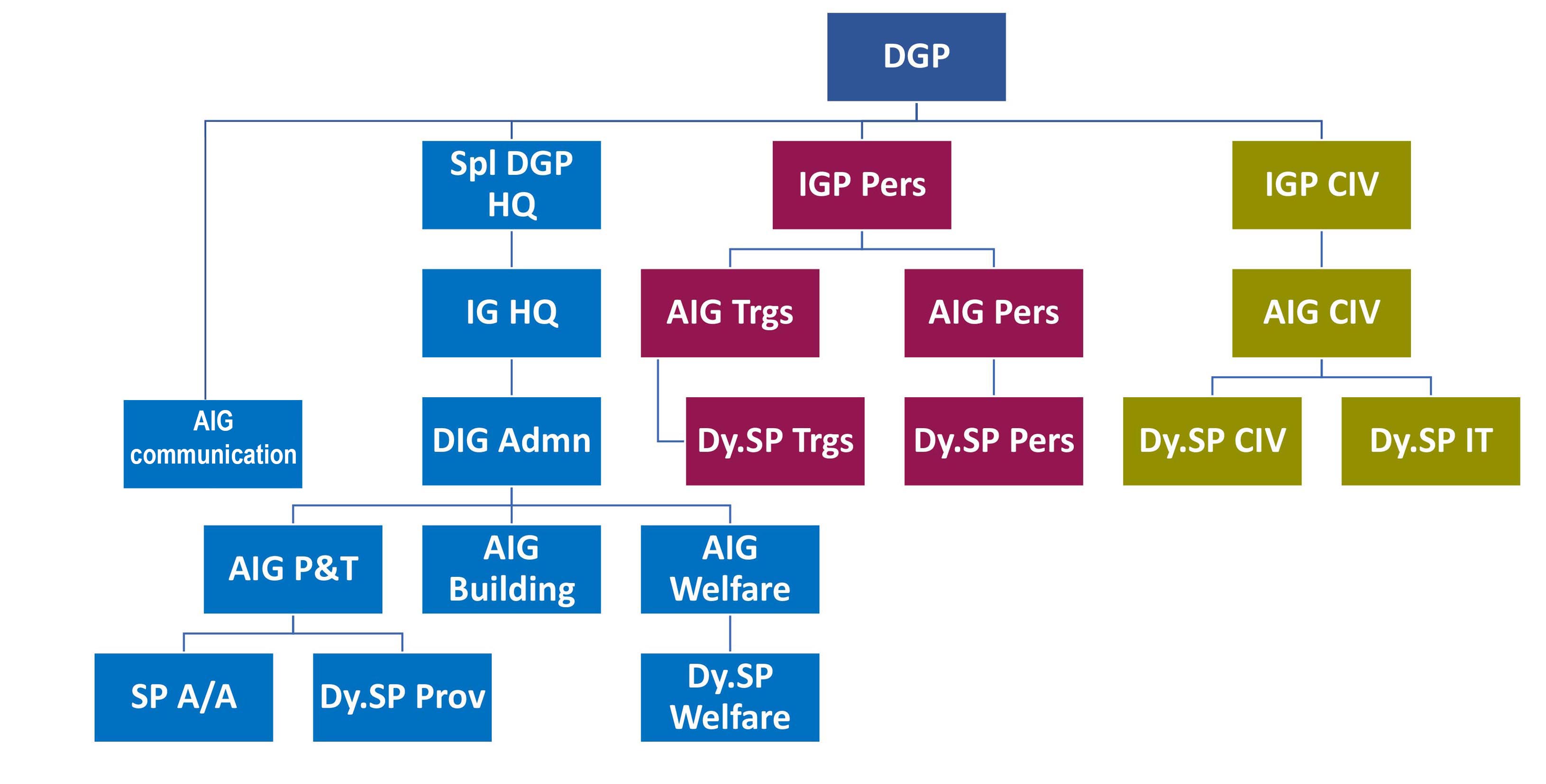 Delhi Police Organization Chart